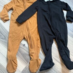 Cozy Kids One Piece Set - Black and Brown